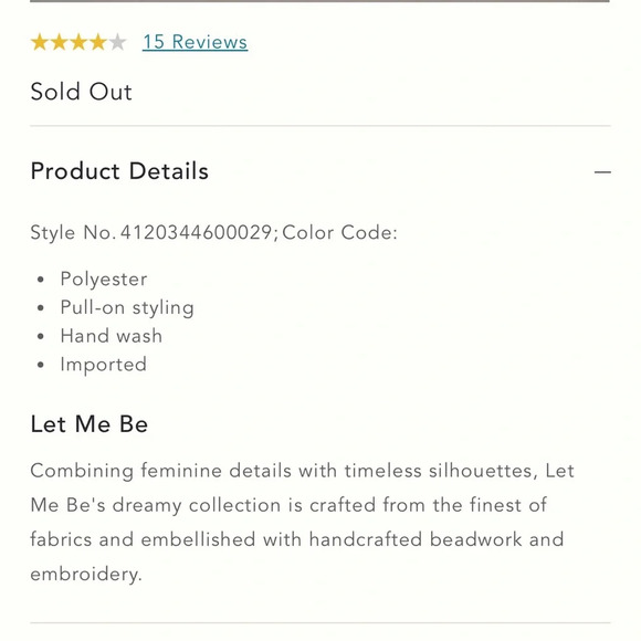 Let Me Be (Anthropologie) Sheer Pleated A-Line Skirt, NWT - Picture 9 of 10